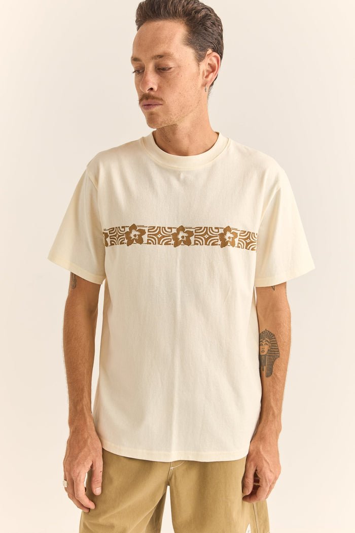 BREEZE VINTAGE SS T - SHIRT - RhythmF1024M - CT01 - NATURAL - XL