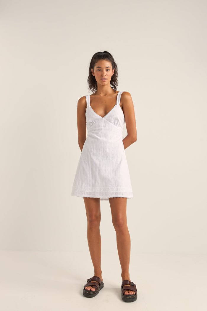 BRIGHTON MINI DRESS - Rhythm1024W - DR03 - WHITE - 8