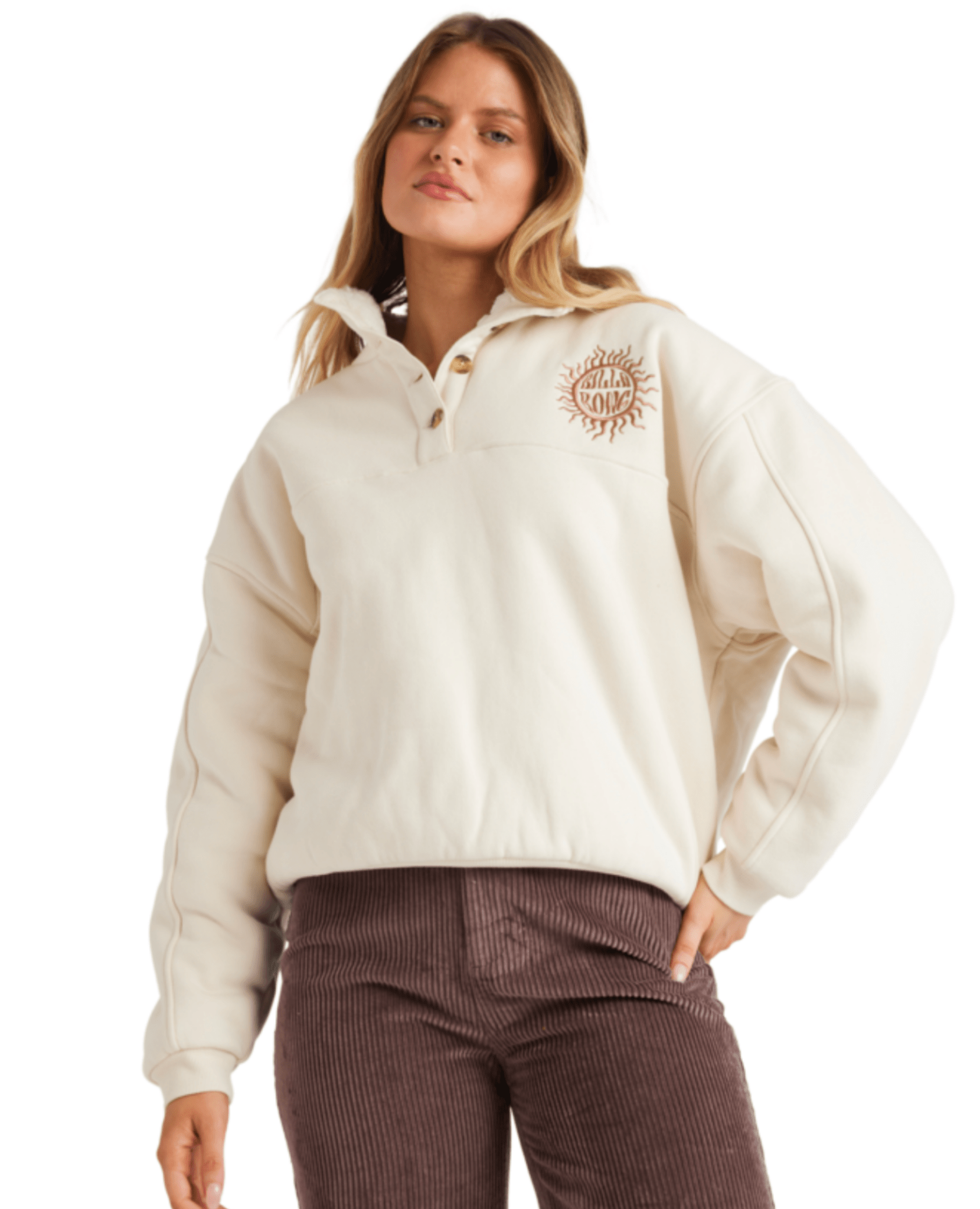 BRING THE SUN BUTTON DOWN - BillabongUBJFT00293 - WHITECAP - S/8