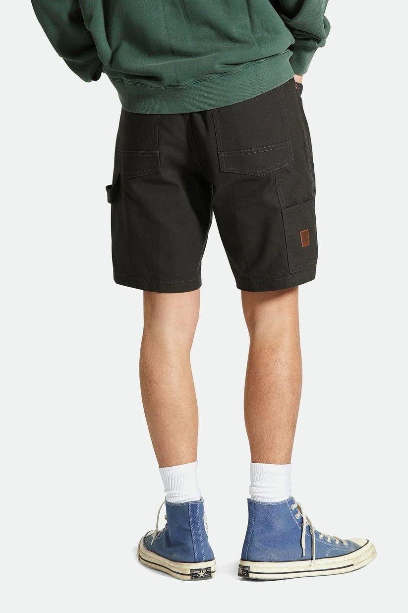 BUILDERS CARPENTER SHORT - Brixton04967 - WASHED BLACK - 30