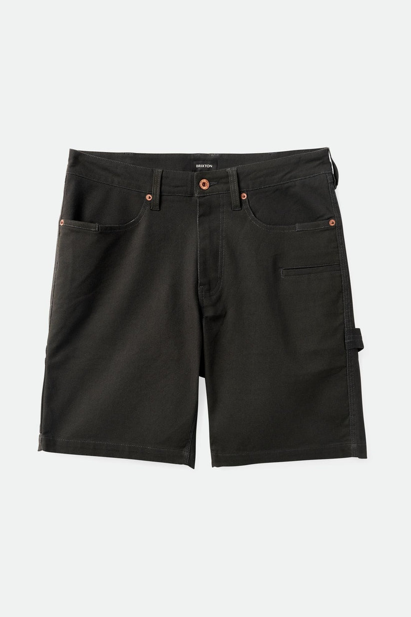 BUILDERS CARPENTER SHORT - Brixton04967 - WASHED BLACK - 30