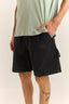 CARPENTER DENIM SHORT - Rhythm1024M - WA05 - WORN BLACK - 30