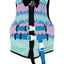 CAUSE GIRLS F/E YOUTH ECO VEST - Jet PilotJA24211G - Purple - 3 to 4