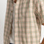 CHECK SS SHIRT - Rhythm0724M - WT02 - SAND - S