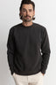 CLASSIC FLEECE CREW - RhythmCLA24M - FL02 - VINTAGE BLACK - L
