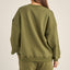 COLLEGE CREW NECK FLEECE - Rhythm0125W - FL01 - OLIVE - 8