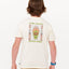 COSMIC SKULL TEE - BOY - Rip Curl109BTE - STRAW - 8