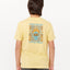 COSMIC SKULL TEE - BOY - Rip Curl109BTE - STRAW - 8