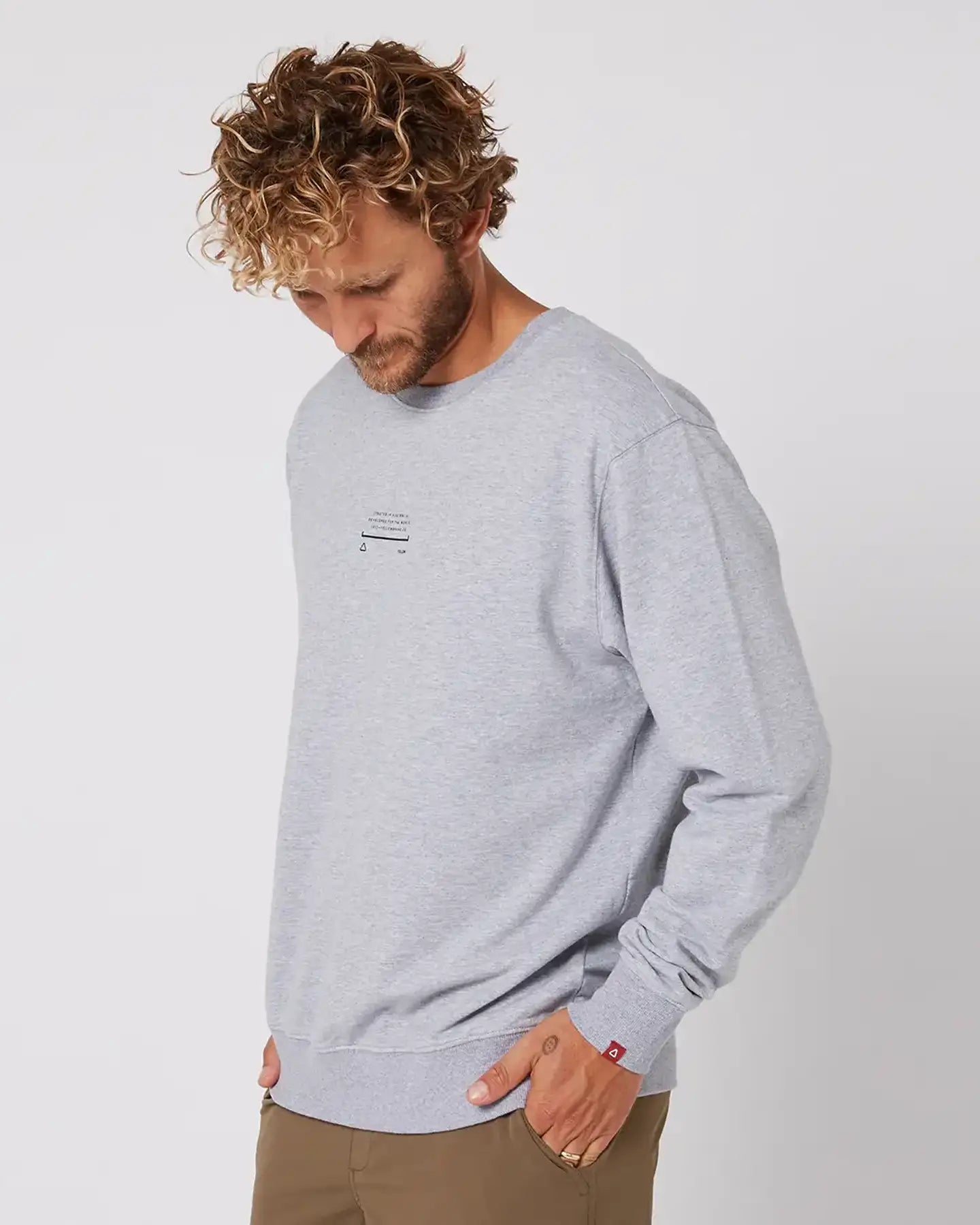 Couch Crew - FollowFE02602 - Grey Heather - M