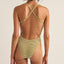 COVE STRIPE CROSS BACK ONE PIECE - Rhythm1024SW - OP10 - OLIVE - 8