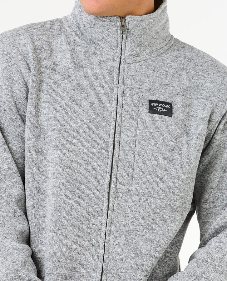 CRESCENT ZIP THRU - Rip Curl00EMKN - GREY MARLE - S