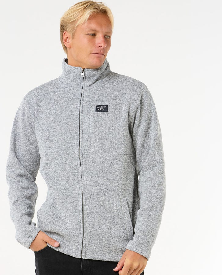 CRESCENT ZIP THRU - Rip Curl00EMKN - GREY MARLE - S