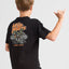 CRIKEY GANG | YOUTH SS TEE - Mad HueysH424B01002 - BLACK - 6