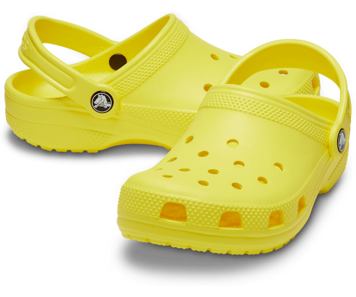 Classic Clog Kids Cyber Yellow