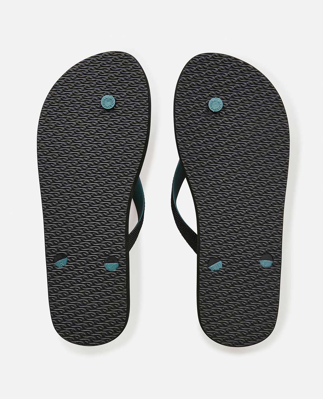 DESTO BLOOM OPEN TOE - Rip Curl1BIMOT - BLACK/GREEN - 8