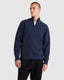 DUKE QTR ZIP - RVCAUVYSW00120 - Moody Blue - S