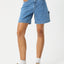 Emilie - Hemp Denim Workwear Short - AfendsW230306 - Authentic Blue - 24