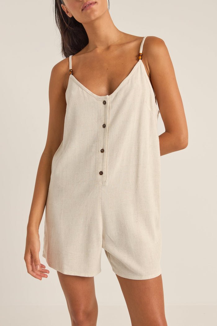 ESSENTIAL ADJUSTABLE ROMPER - Rhythm1024W - JS01 - OAT - 12