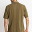 ESSENTIAL KNIT SS POLO - Rhythm0724M - CT04 - OLIVE - M