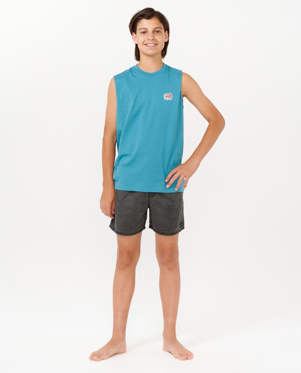 EVOLUTION MUSCLE - BOYS - Rip Curl10KBTE - OCEAN - 8