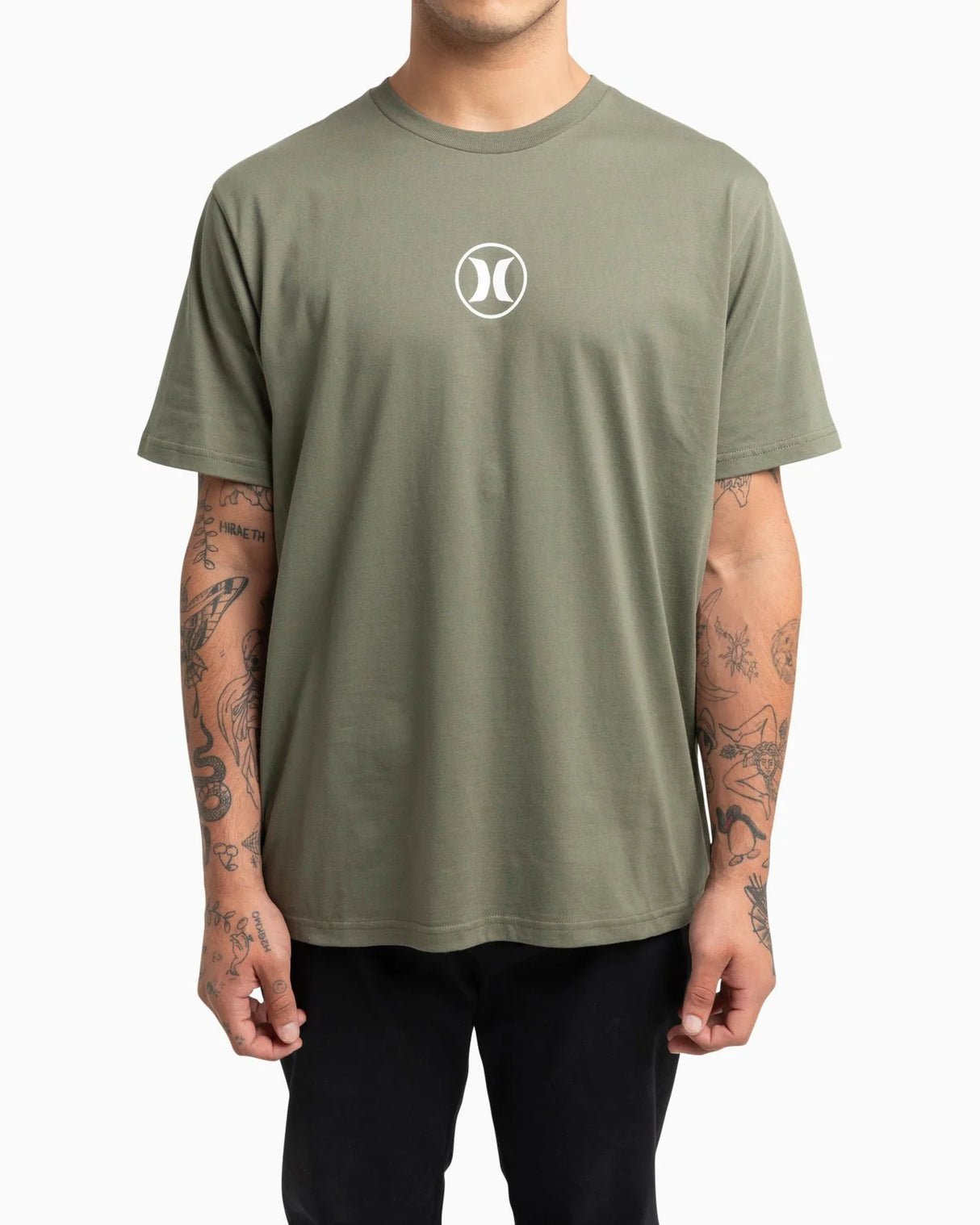 Explore Circle Tee - HurleyMTSSP24ECI - Dusty Olive - S