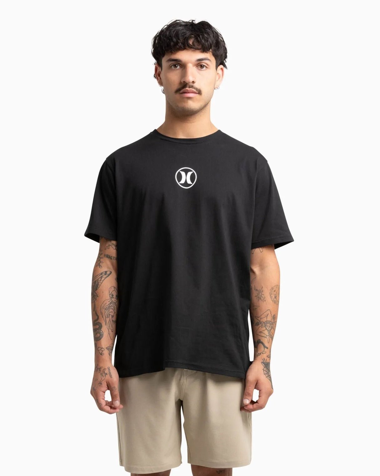 Explore Circle Tee - HurleyMTSSP24ECI - Black - L