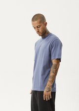 Flame - Recycled Retro Fit Tee - AfendsM230005 - Washed Marlin - S