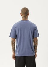 Flame - Recycled Retro Fit Tee - AfendsM230005 - Washed Marlin - S