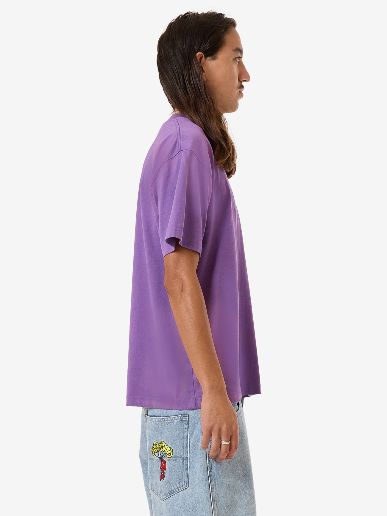 Floater Vintage Tee - WorshipPS24 - 123I - Prism Violet Fade - M