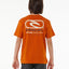 FUTURE EVOLUTION LOGO TEE - BOY - Rip Curl0ZWBTE - ORANGE AMBER - 8