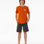 FUTURE EVOLUTION LOGO TEE - BOY - Rip Curl0ZWBTE - ORANGE AMBER - 8