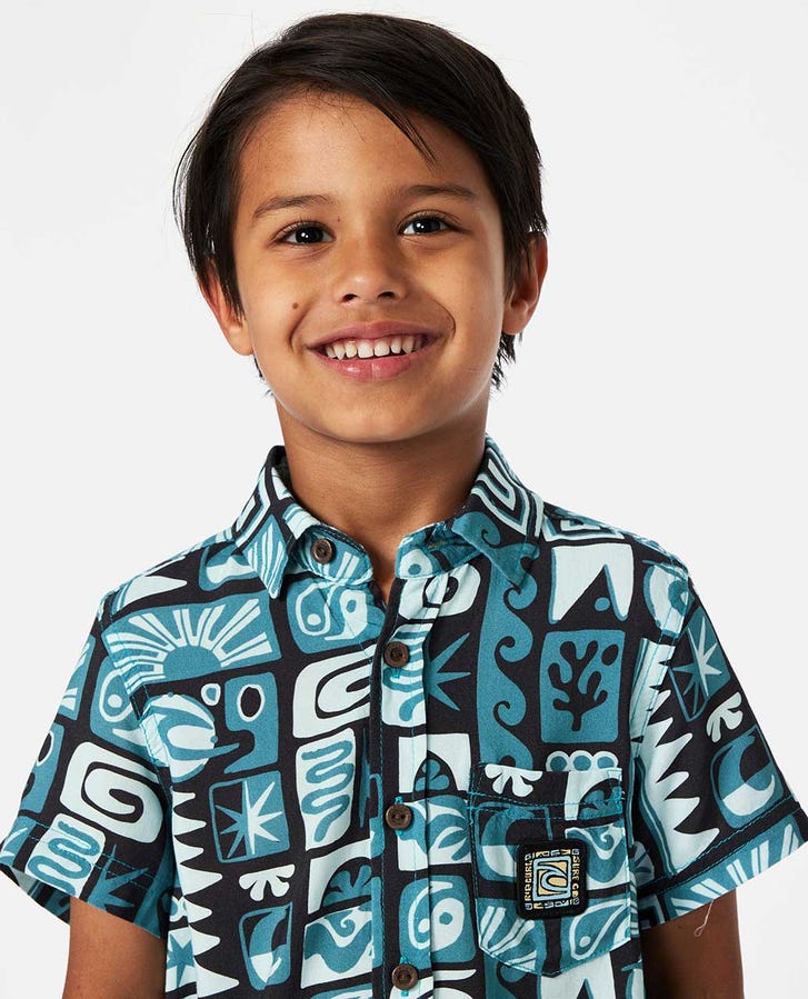 GEO SS SHIRT - BOY - Rip Curl00HTSH - OCEAN - 1to2