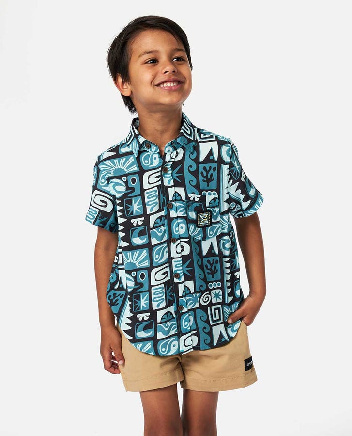 GEO SS SHIRT - BOY - Rip Curl00HTSH - OCEAN - 1to2