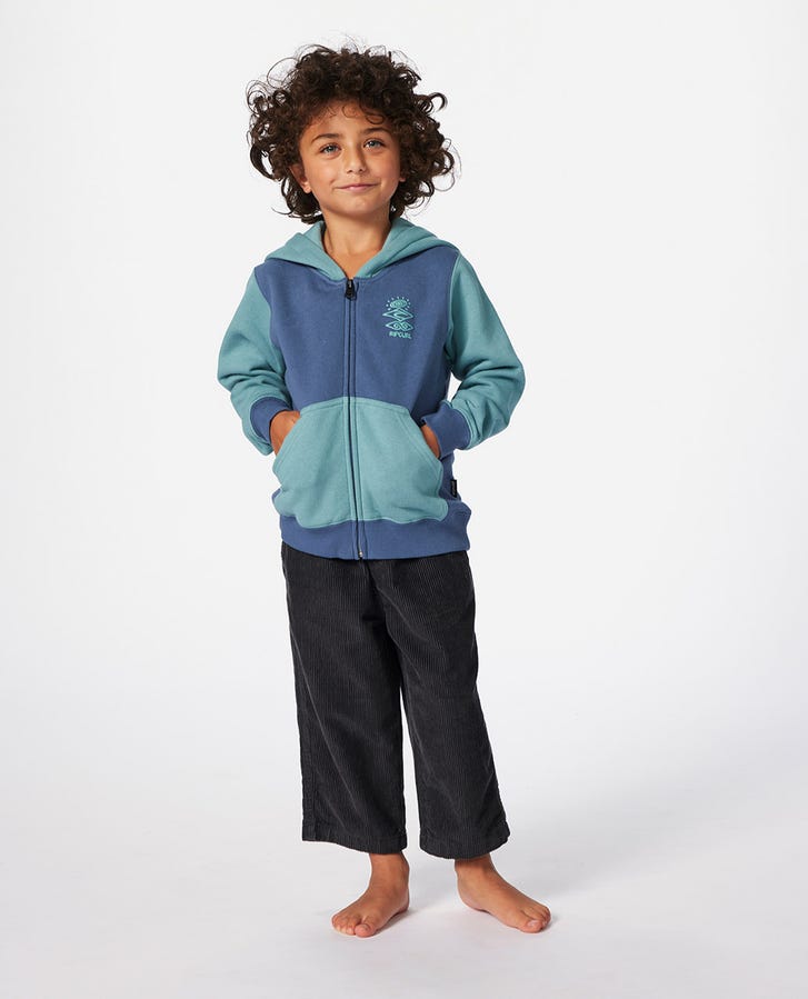 GROM ENERGY Z/T HOOD - BOY - Rip Curl00YTFL - BLUE LAGOON - 1to2