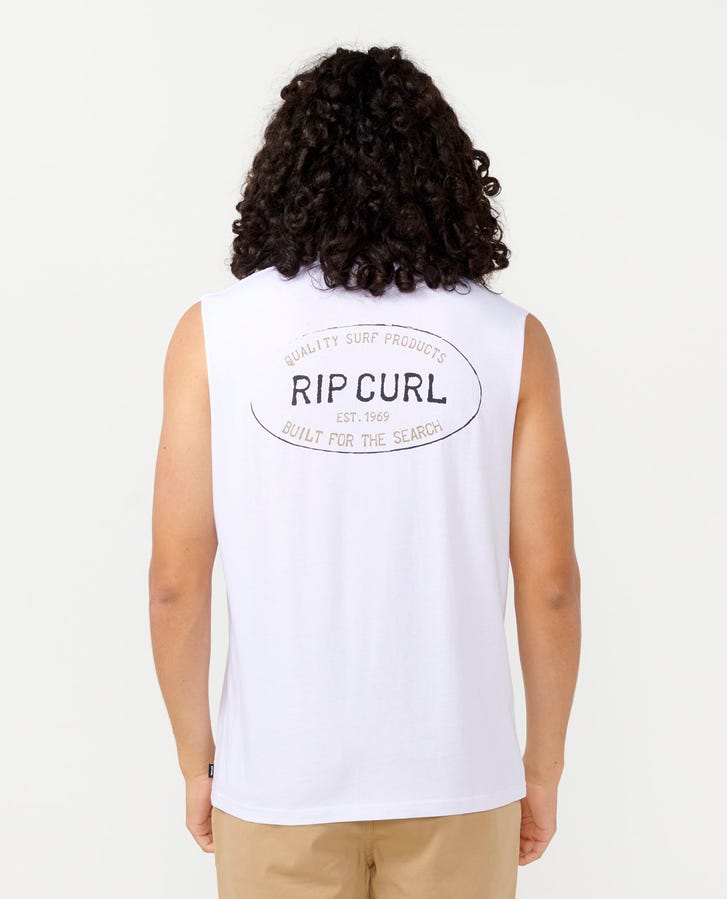 HALLMARK MUSCLE - Rip Curl0L0MTE - WHITE - S