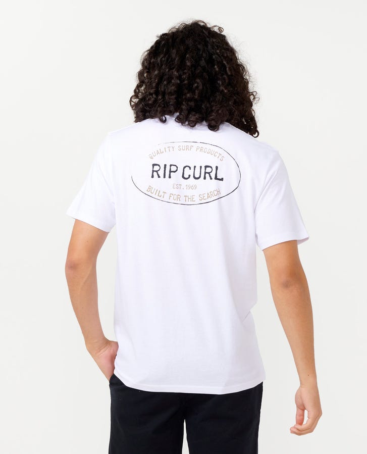 HALLMARK TEE - Rip Curl0KKMTE - WHITE - S