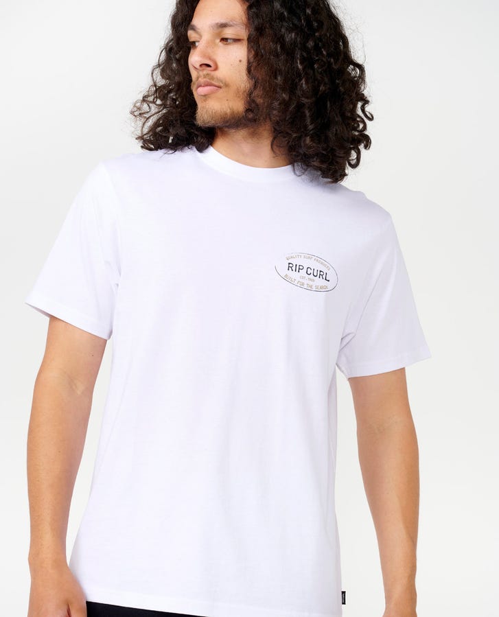 HALLMARK TEE - Rip Curl0KKMTE - WHITE - S