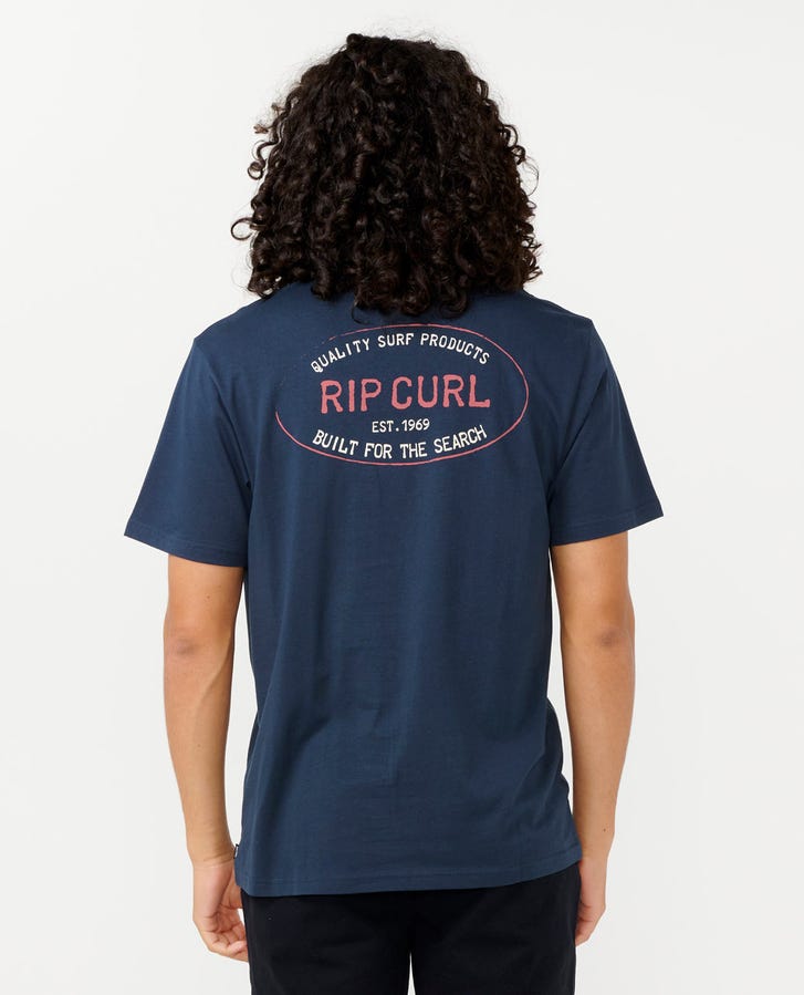 HALLMARK TEE - Rip Curl0KKMTE - DARK NAVY - S