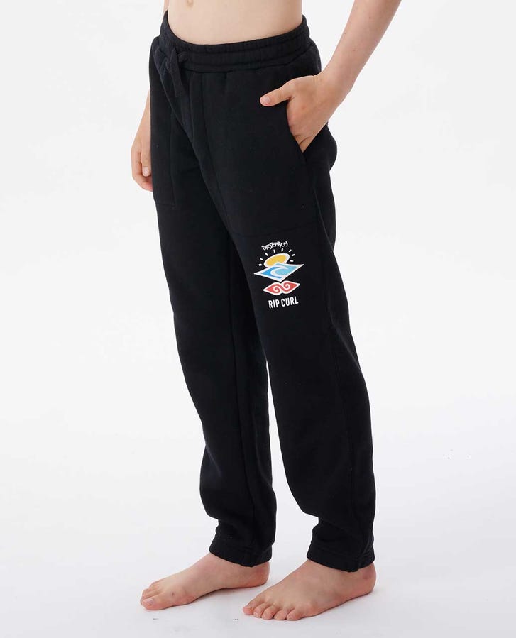 ICONS OF SURF TRACKPANT - BOY - Rip Curl007BPA - BLACK - 8