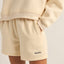 LOGO FLEECE SHORTS - RhythmF1024W - FL01 - OATMEAL - 6