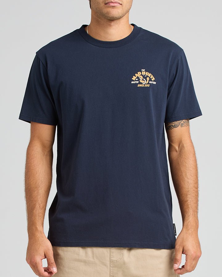 MASTER BAITERS | SS TEE - Mad HueysH424M01015 - NAVY - M