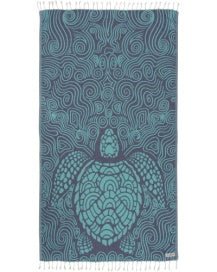 Mint Swirl Turtle Towel - Sand CloudWSFTOW0124MNTRG - Mint - 37"x67" regular