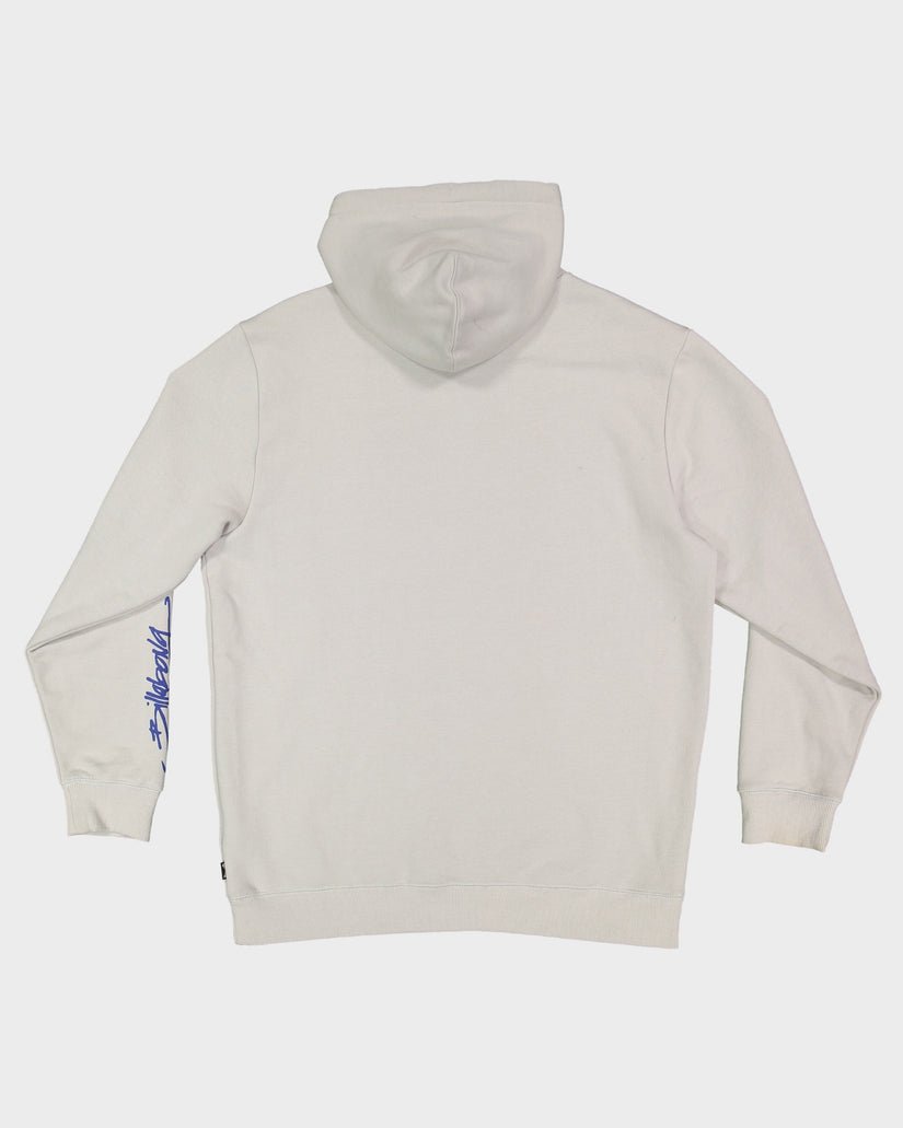 OG SCRIPT POP HOOD - BillabongUBYFT00307 - SILVER - S