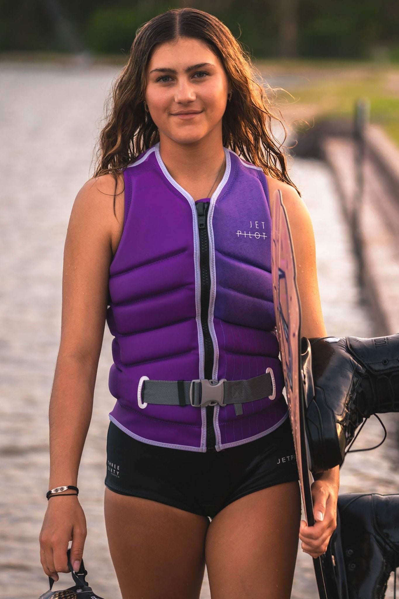 PACER F/E LADIES NEO VEST - Jet PilotJA22209 - Purple - 12