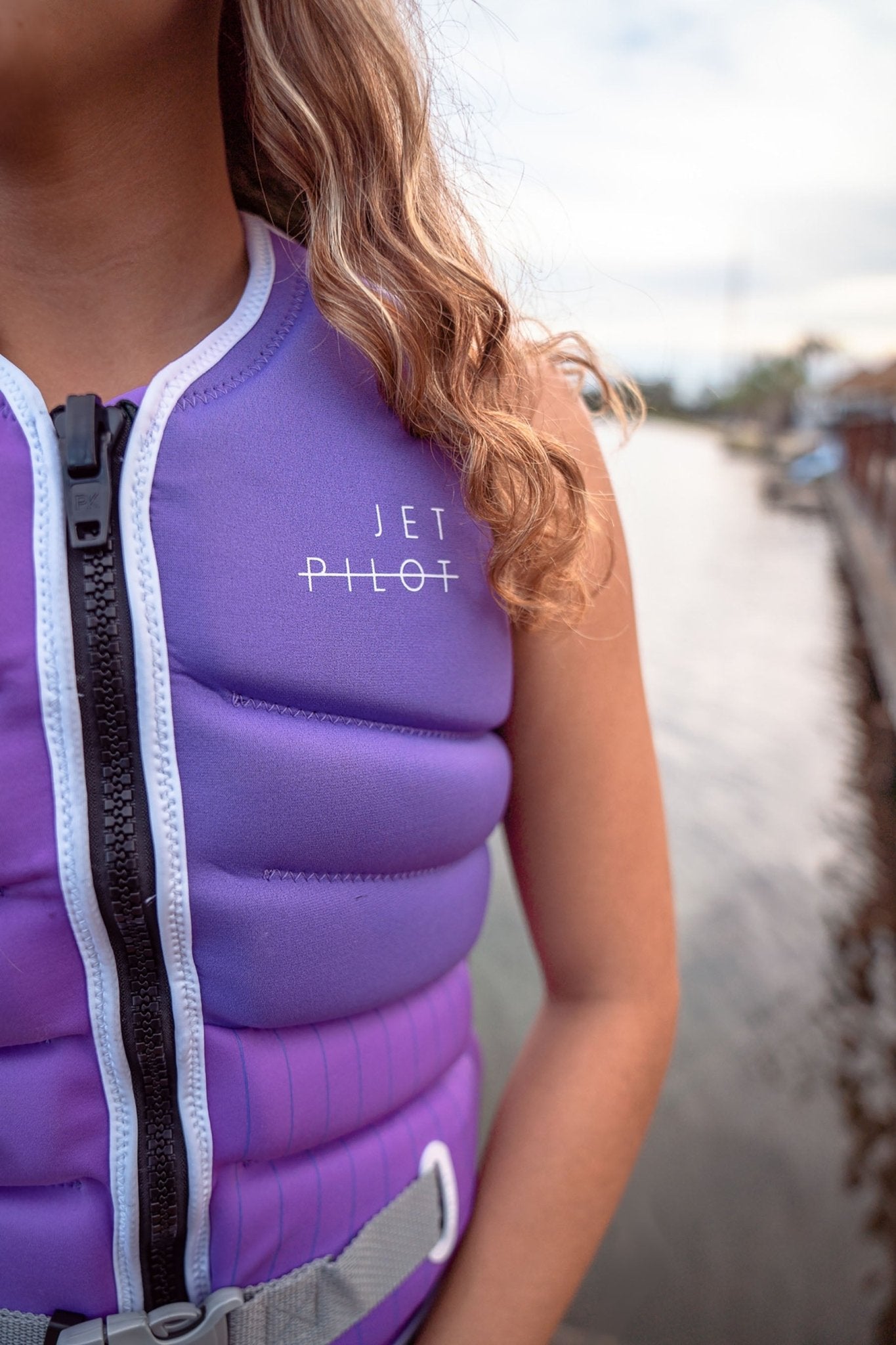 PACER F/E LADIES NEO VEST - Jet PilotJA22209 - Purple - 12