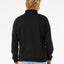 PILL ICON 1/4 ZIP CREW - Rip Curl074MFL - BLACK - S