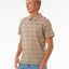 PLAIN STRIPE POLO - Rip CurlCPLAM9 - SAND DUNE - M