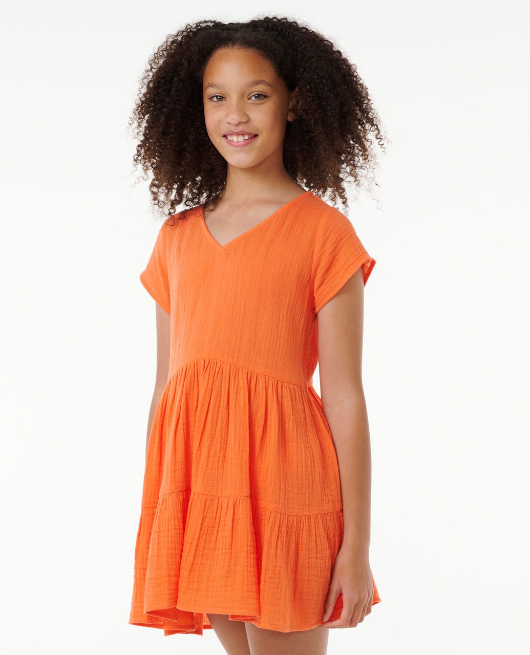 PREMIUM SURF DRESS - GIRL - Rip Curl006GDR - BRIGHT ORANGE - 8