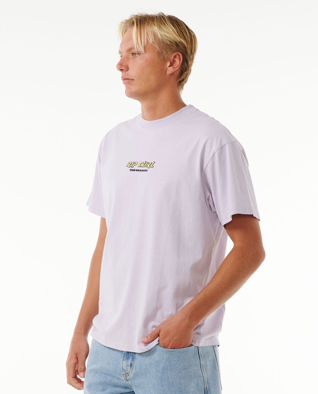 QUEST LOCKUP TEE - Rip Curl0JHMTE - LILAC - S