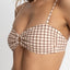 RUMI CHECK RING BANDEAU TOP - Rhythm0724SW - BT08 - NATURAL - 6